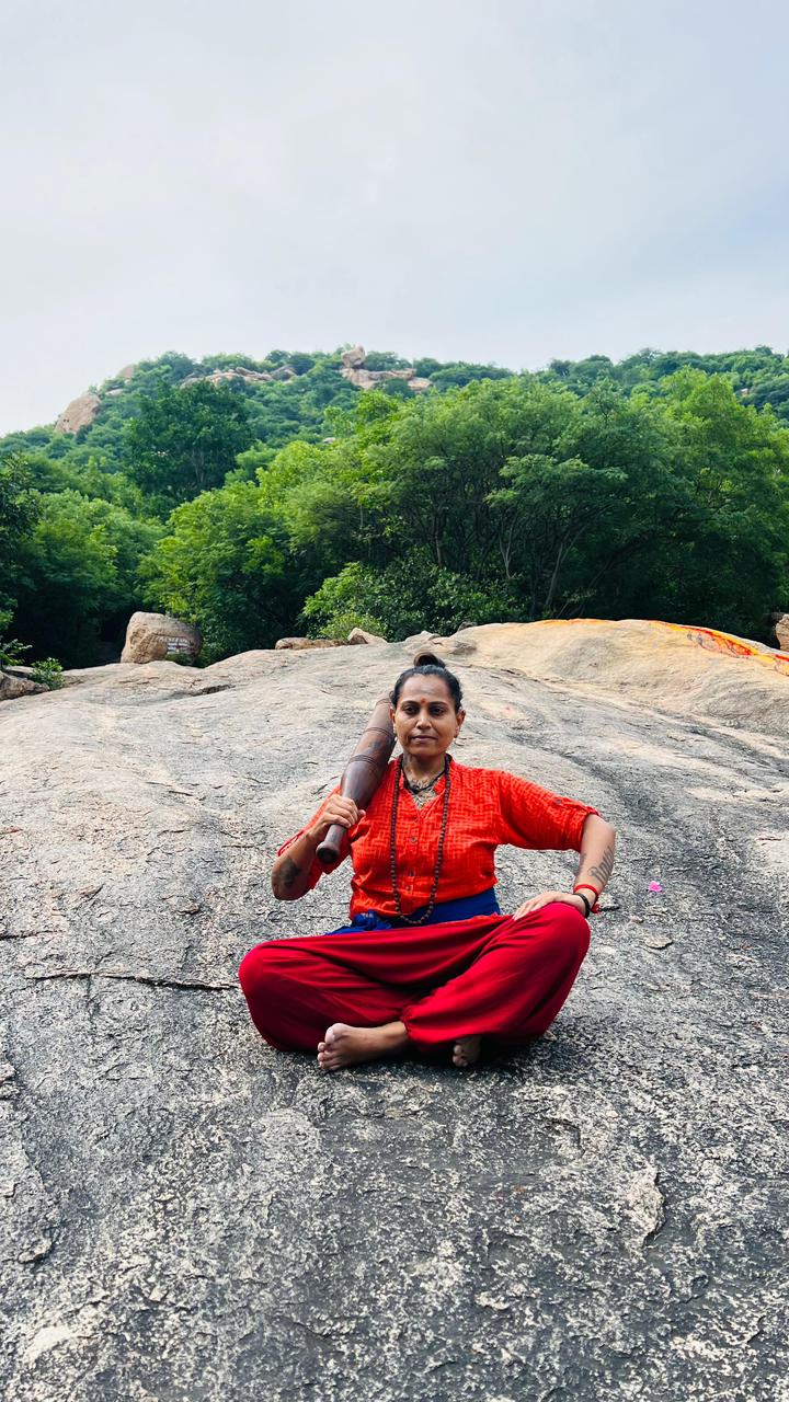 Meditation on the rocks