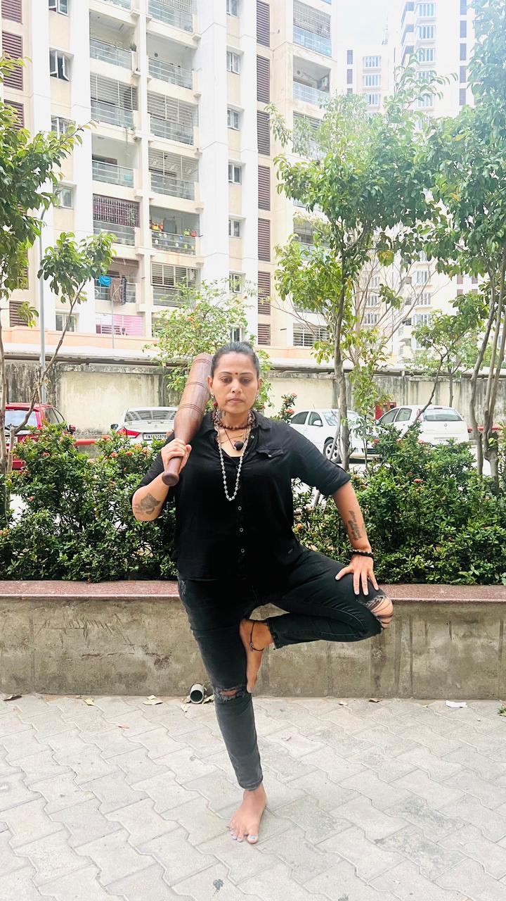 Balance pose